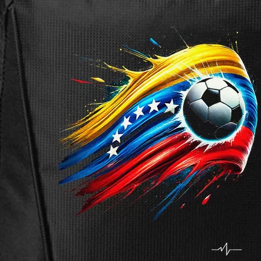 Venezuelan Flag Soccer City Backpack