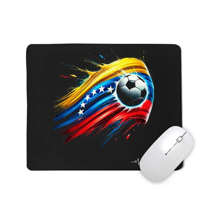 Venezuelan Flag Soccer Mousepad