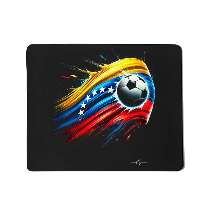 Venezuelan Flag Soccer Mousepad