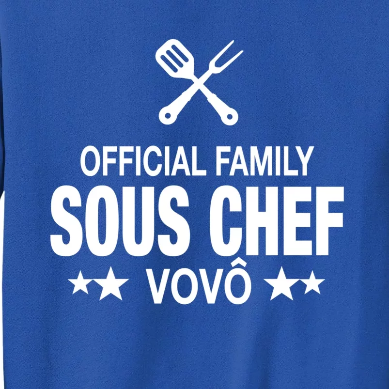 Vovo Family Sous Chef Funny Cooking Vovo Great Gift Sweatshirt