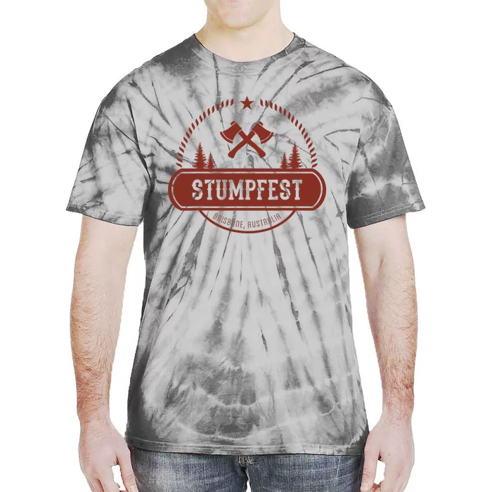 Vintage Funny Stumpfest 2024 Brisbane Get Sweaty Tie-Dye T-Shirt