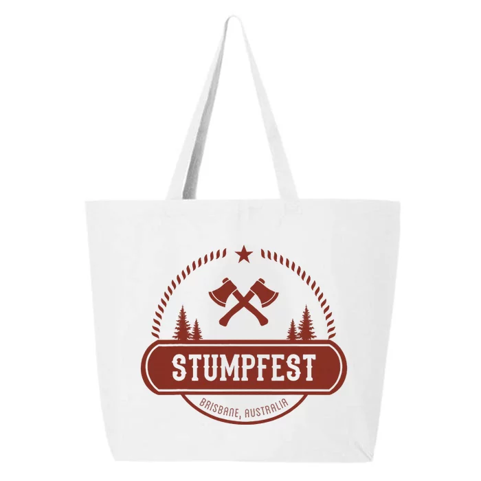 Vintage Funny Stumpfest 2024 Brisbane Get Sweaty 25L Jumbo Tote