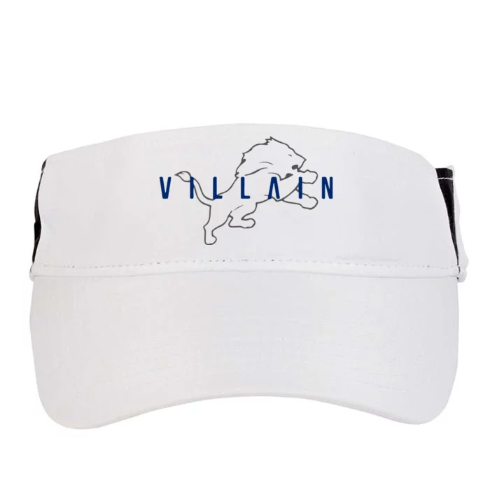 Villain Football Sports Fan Adult Drive Performance Visor