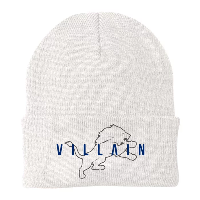 Villain Football Sports Fan Knit Cap Winter Beanie