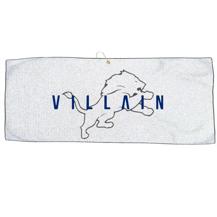 Villain Football Sports Fan Large Microfiber Waffle Golf Towel