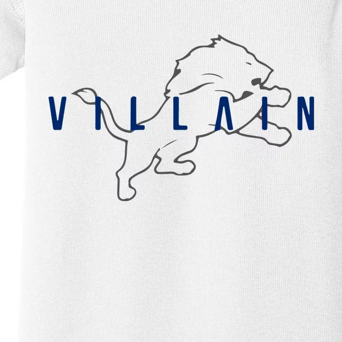 Villain Football Sports Fan Baby Bodysuit