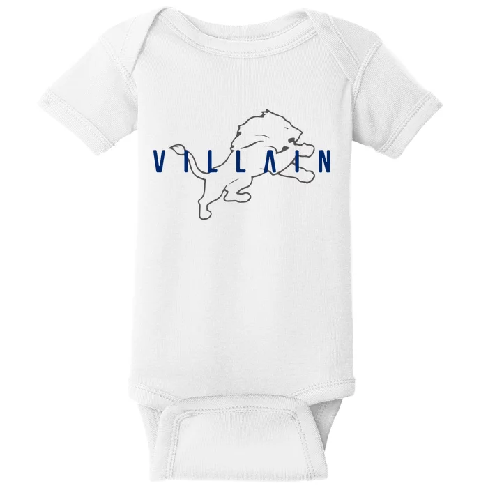 Villain Football Sports Fan Baby Bodysuit