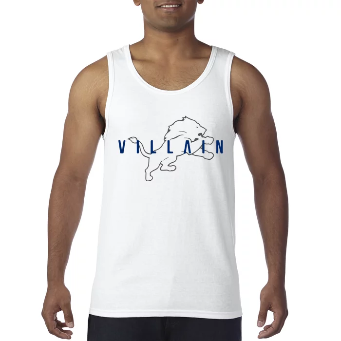 Villain Football Sports Fan Tank Top