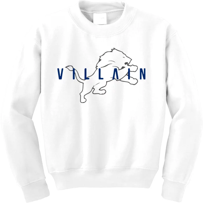 Villain Football Sports Fan Kids Sweatshirt