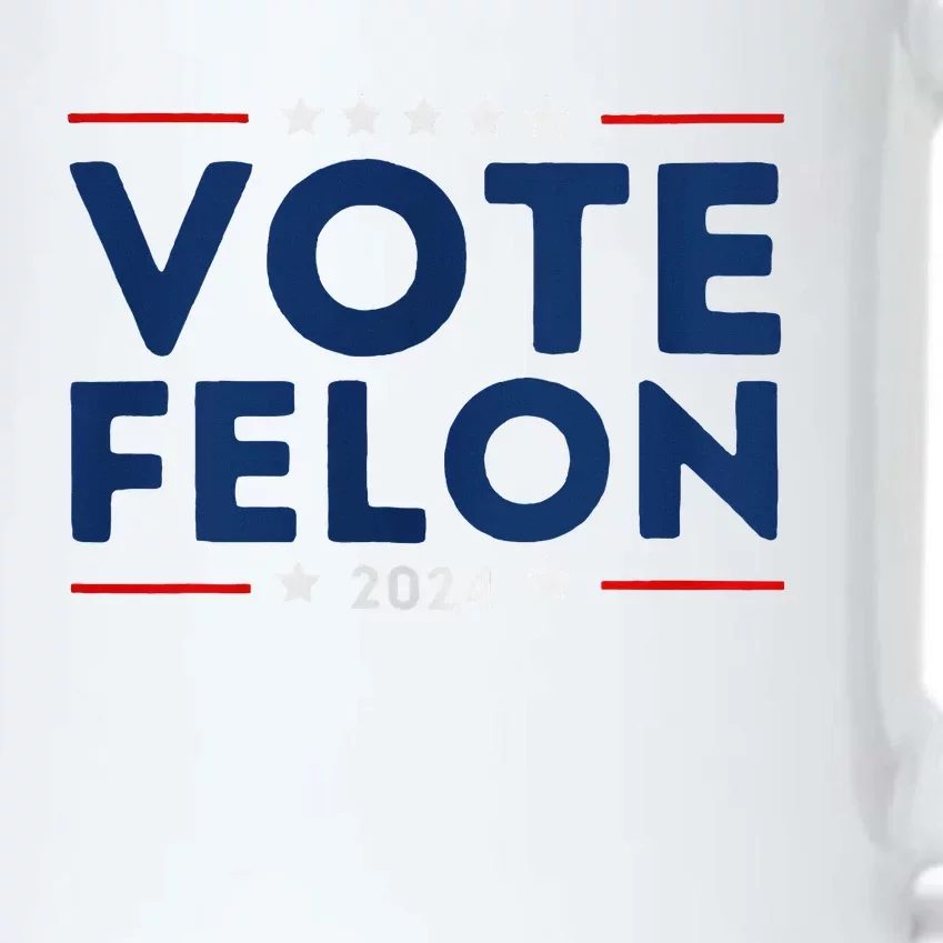 Vote Felon Trump 34 Felonies Black Color Changing Mug