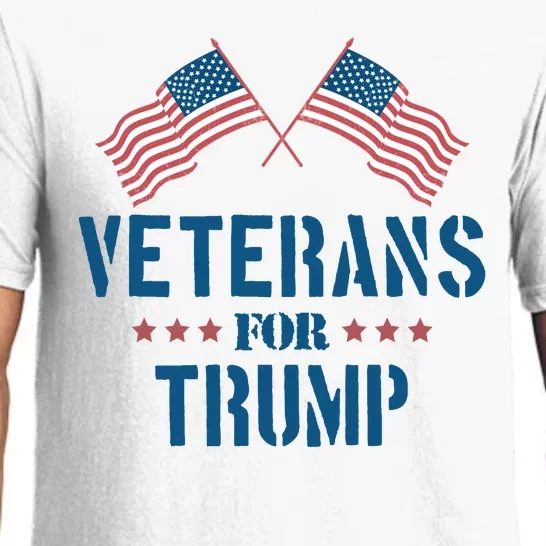 Veterans For Trump 2024 Pajama Set