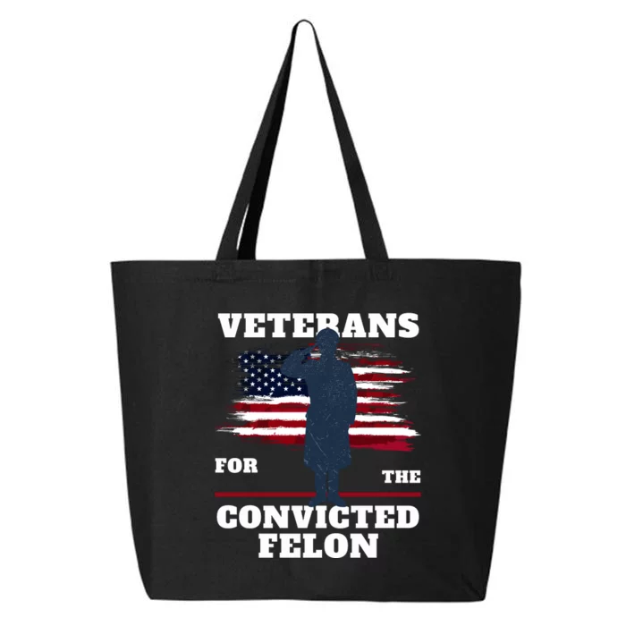 Veterans For The Convicted Felon 25L Jumbo Tote