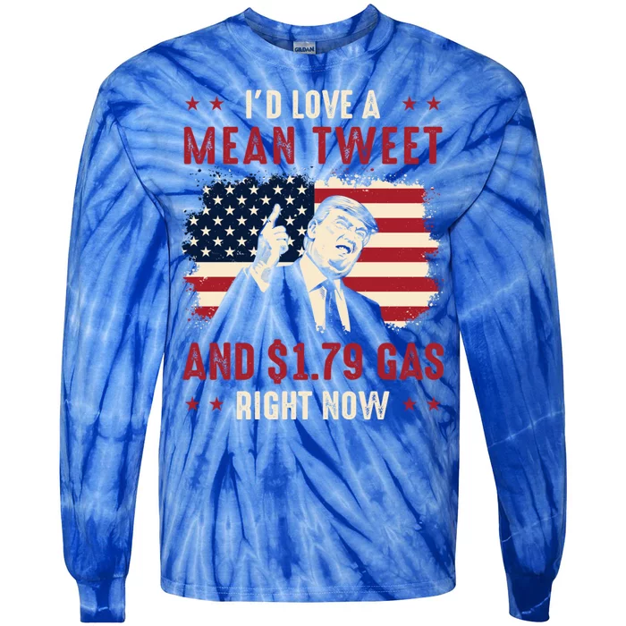 Vote For Trump Great Gift Tie-Dye Long Sleeve Shirt