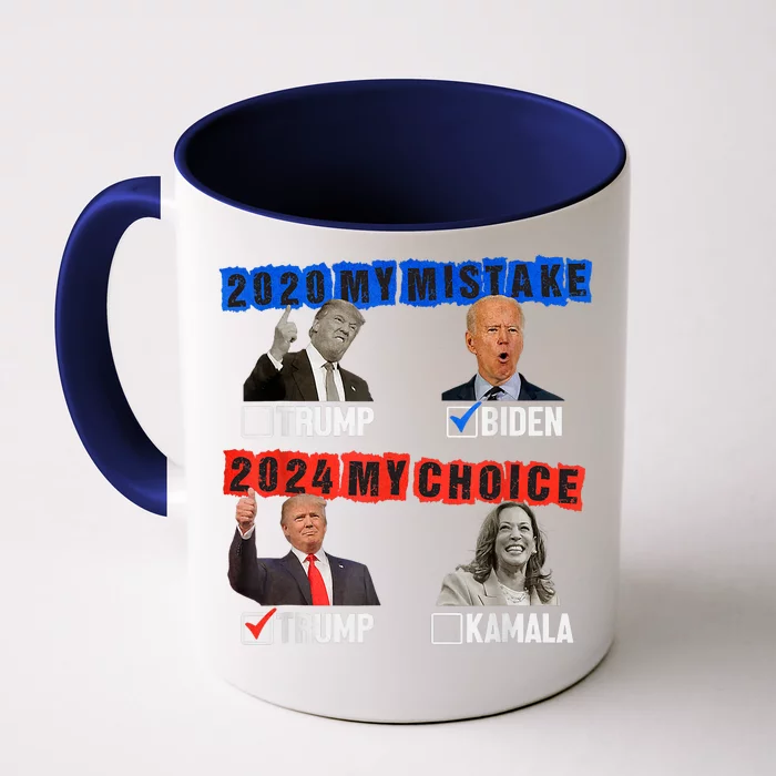 Vote For Trump! God Chose Trump To Restore Our Country! Front & Back Coffee Mug