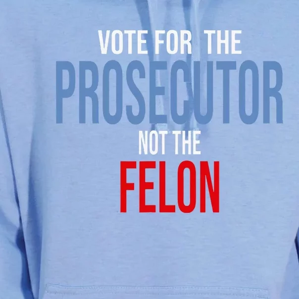 Vote For The Prosecutor Not The Felon Unisex Surf Hoodie