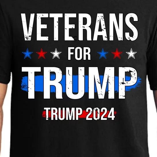 Veterans For Trump 2024 Pajama Set