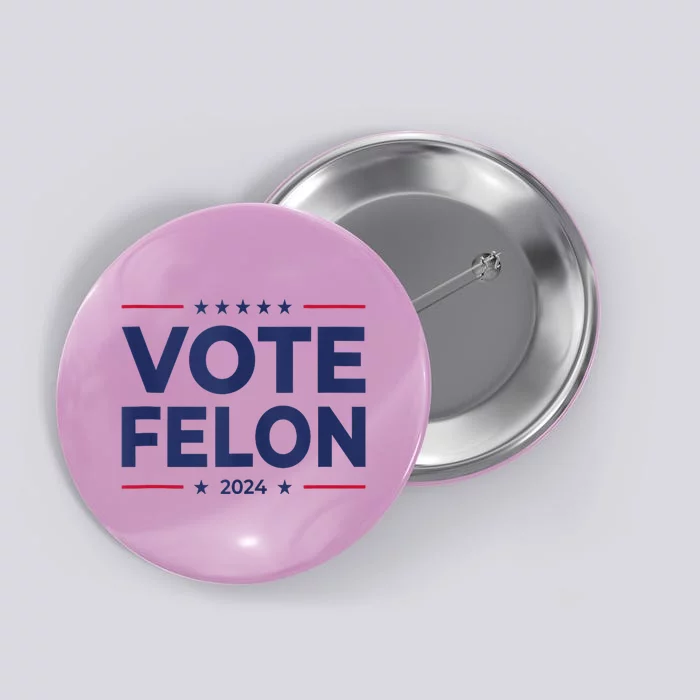 Vote Felon Trump 2024 45 And 47 Funny Vote For The Felon Tank Top Button