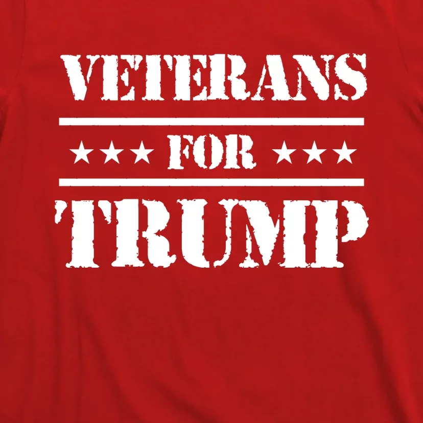 Veterans For Trump 2024 T-Shirt