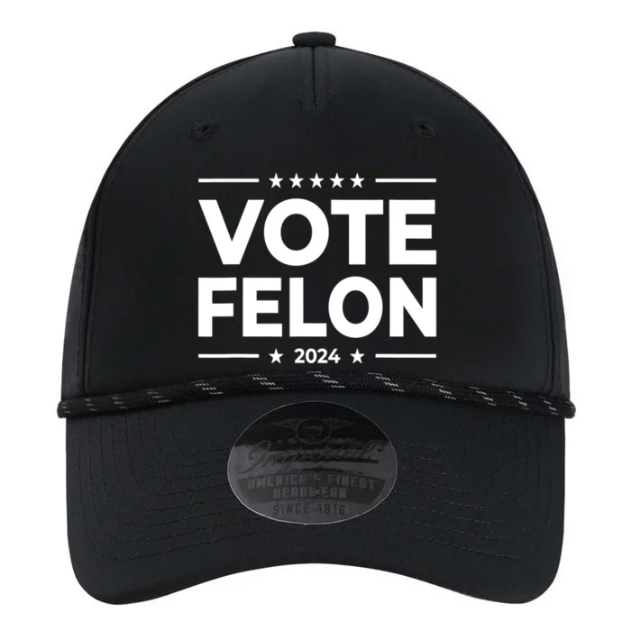 Vote For The Felon 2024 Funny 45 47 Performance The Dyno Cap