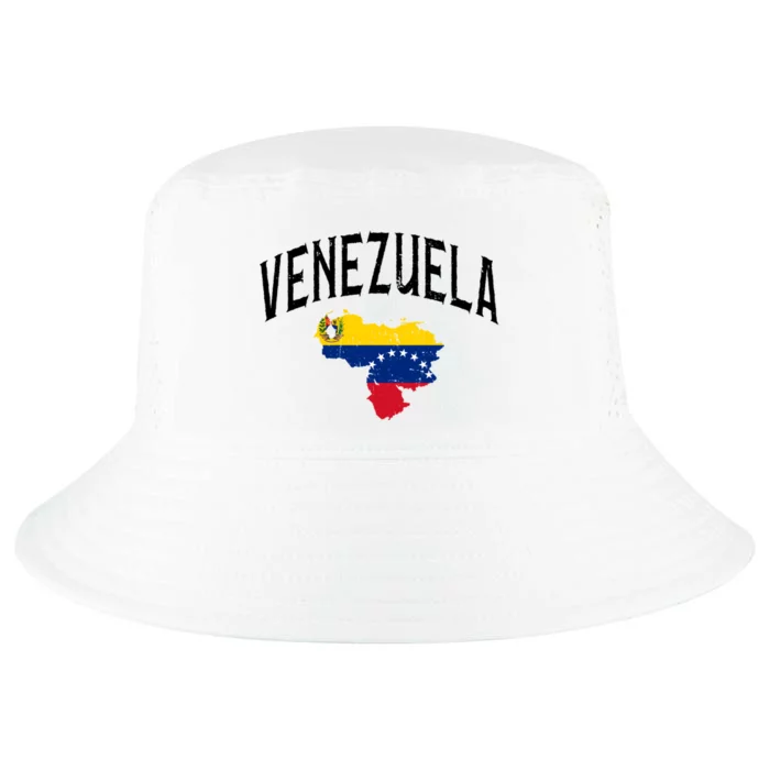 Venezuela Flag Throwback Sports Gift Cool Comfort Performance Bucket Hat