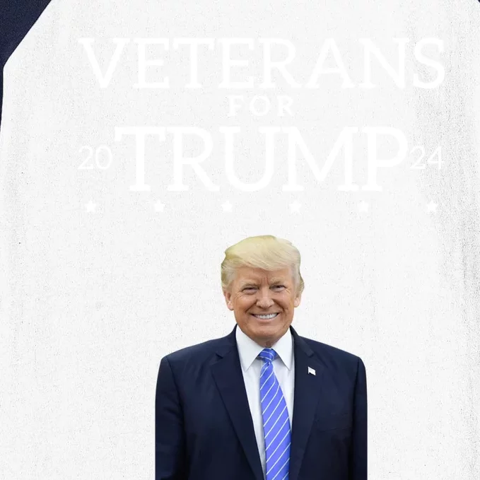 Veterans For Trump 2024 Conservative Republican Trump 2024 Gift Baseball Sleeve Shirt