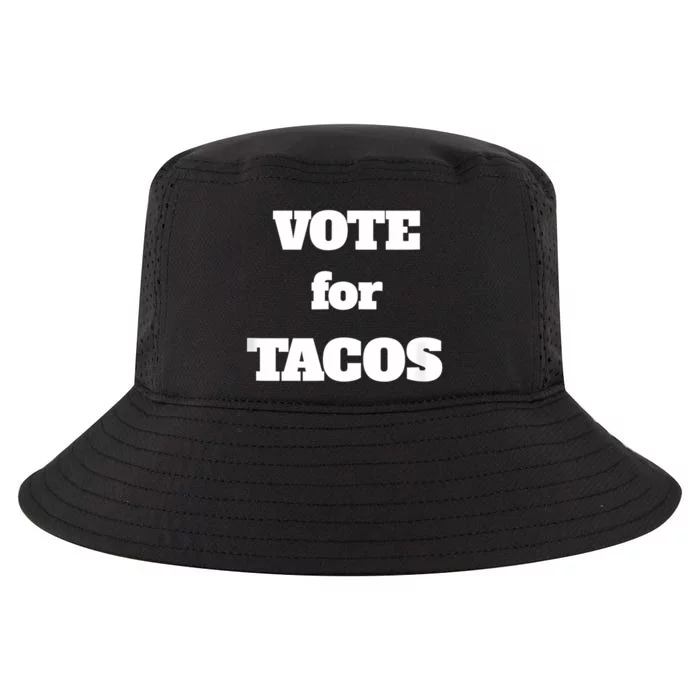 Vote For Tacos Cool Comfort Performance Bucket Hat