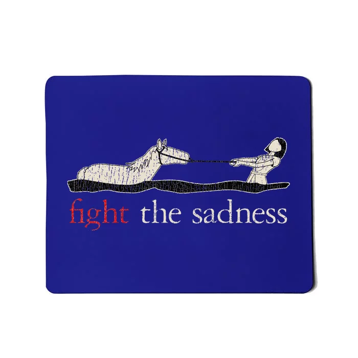 Vintage Fight The Sadness Neverending Story Mousepad