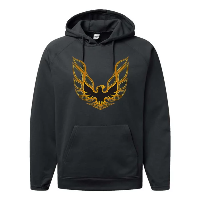 Vintage Firebird Transam Logo Performance Fleece Hoodie