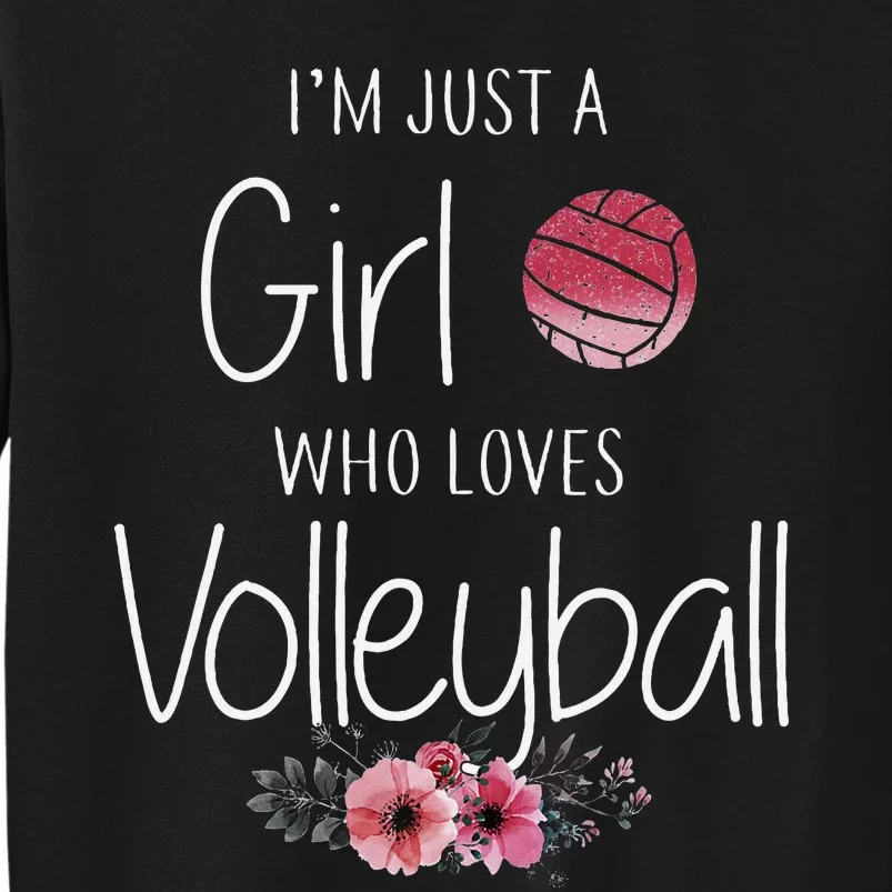 Volleyball For Teens Women Cute Sweatshirt