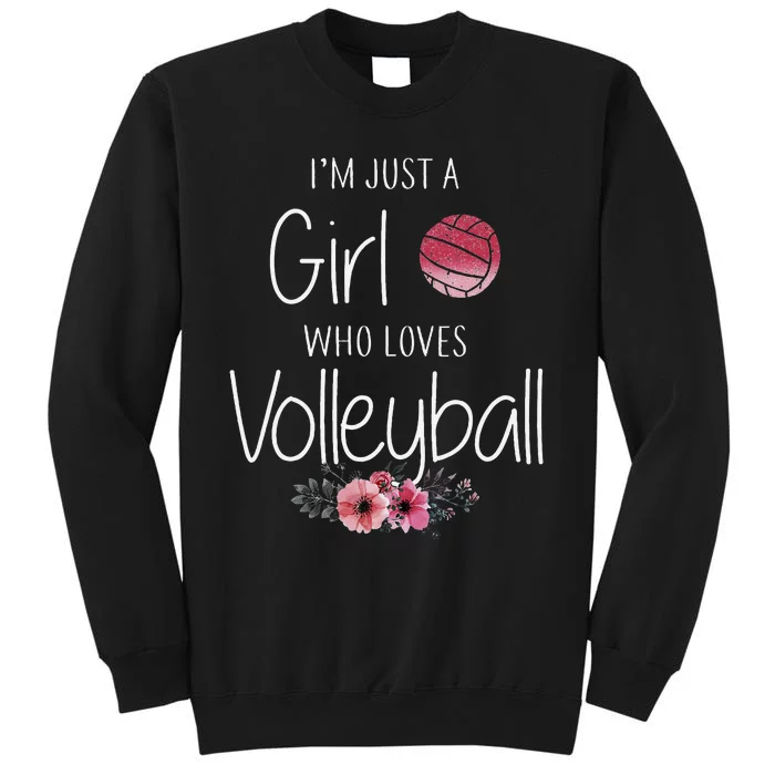 Volleyball For Teens Women Cute Sweatshirt