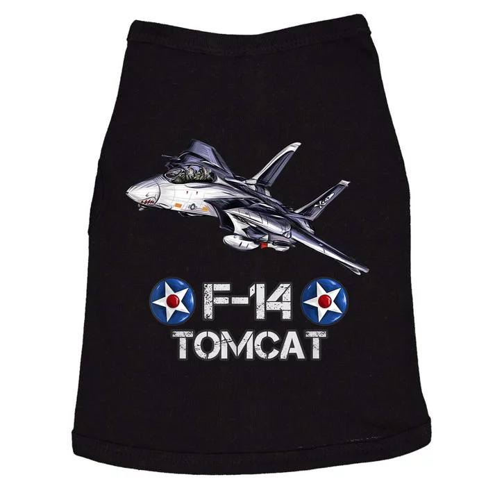 Vintage F14 Tomcat Fighter Jet Military Aviation Doggie Tank