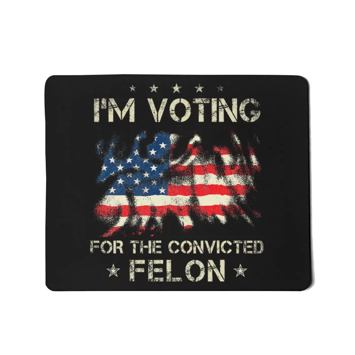 Voting For The Outlaw Not The Sniffer Mousepad