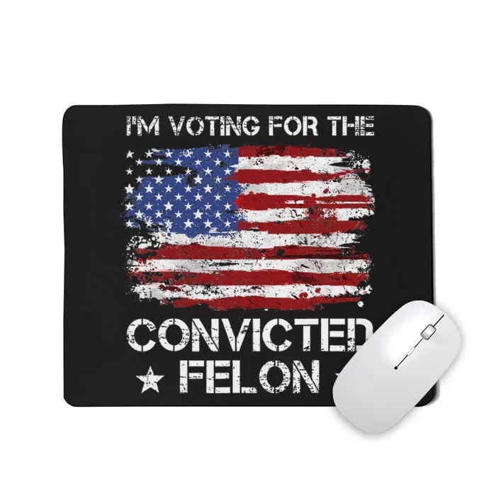 Voting For The Outlaw Not The Sniffer Mousepad