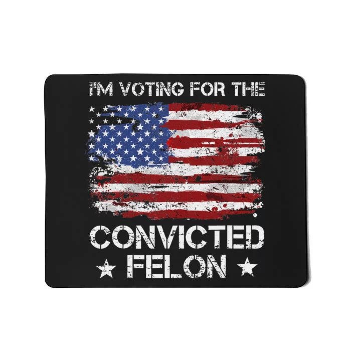 Voting For The Outlaw Not The Sniffer Mousepad