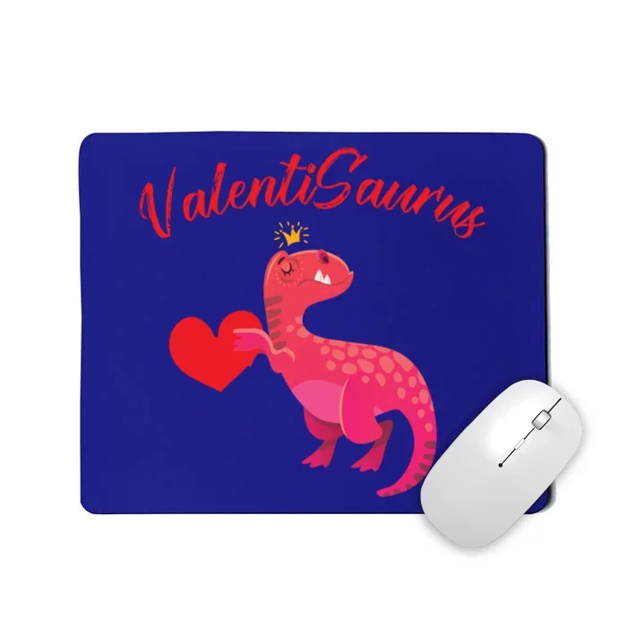 Valentisaurus Funny Tgiftrex Dinosaur Valentine's Day Gift Mousepad