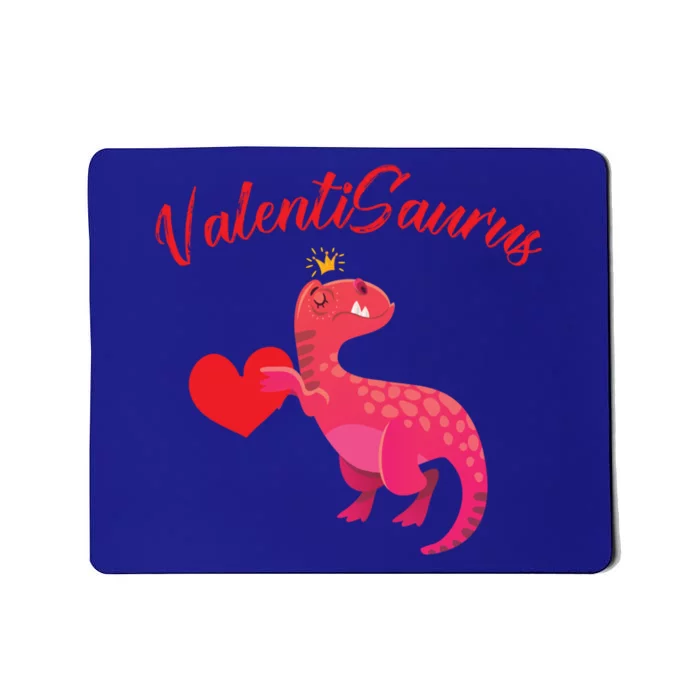 Valentisaurus Funny Tgiftrex Dinosaur Valentine's Day Gift Mousepad