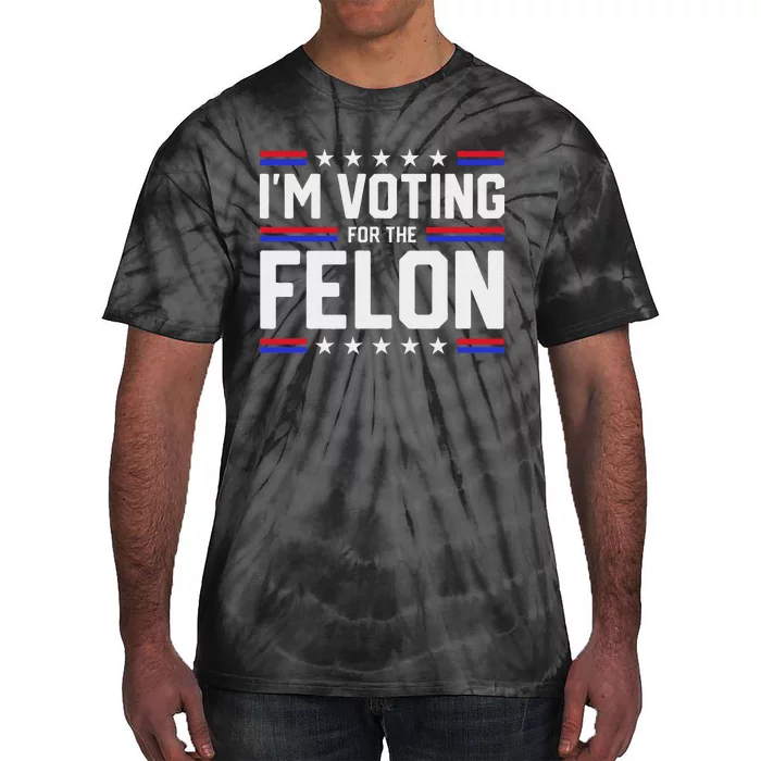 Voting For The Outlaw Not The Sniffer Tie-Dye T-Shirt