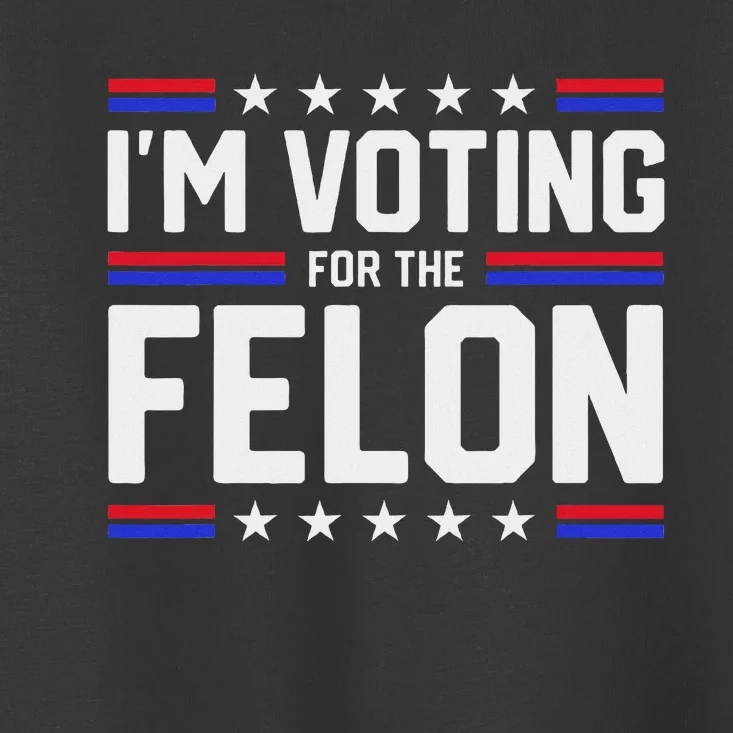 Voting For The Outlaw Not The Sniffer Toddler T-Shirt