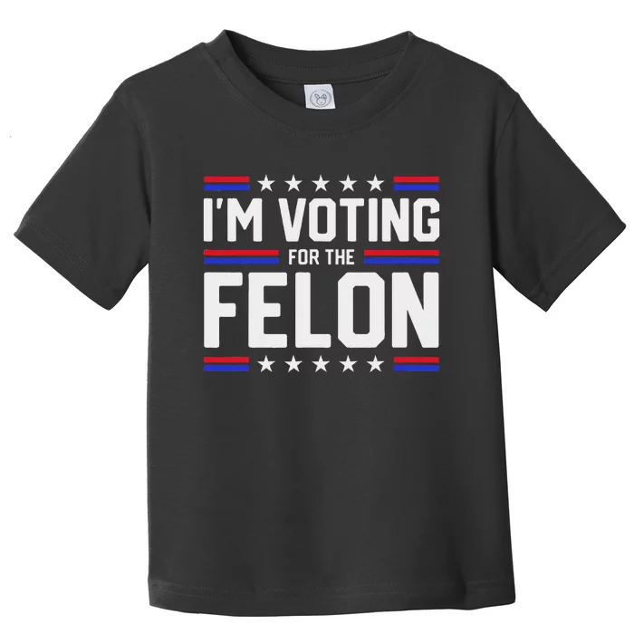 Voting For The Outlaw Not The Sniffer Toddler T-Shirt