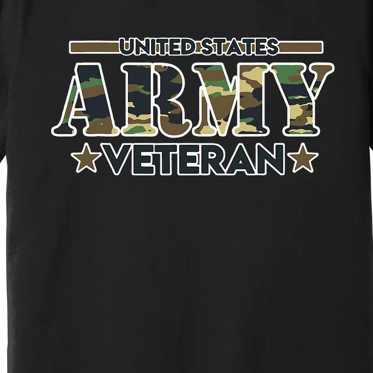 Veteran For United States Army Veteran Premium T-Shirt