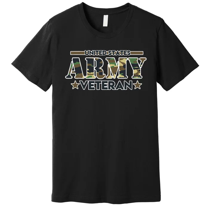 Veteran For United States Army Veteran Premium T-Shirt