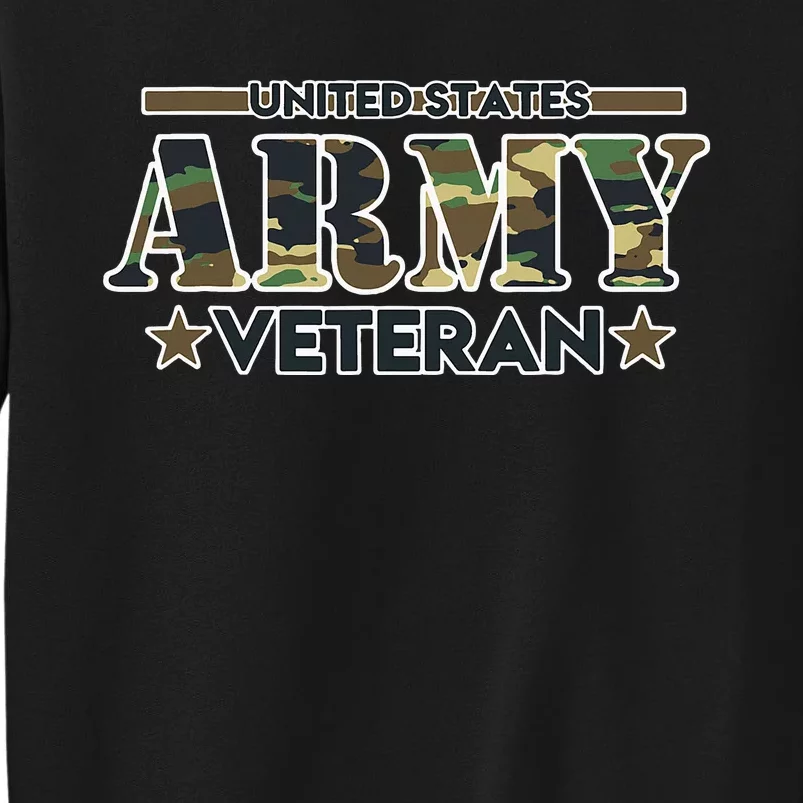 Veteran For United States Army Veteran Tall Sweatshirt