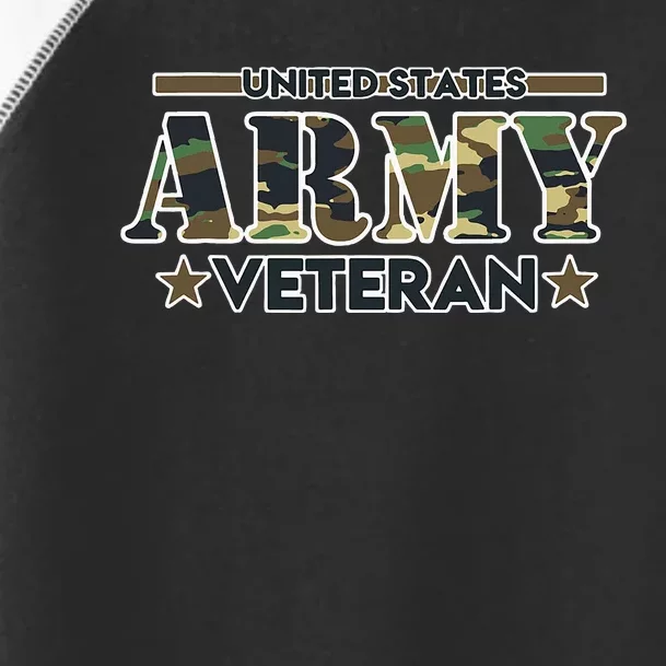 Veteran For United States Army Veteran Toddler Fine Jersey T-Shirt