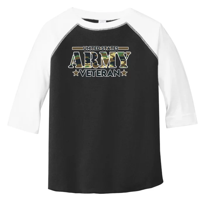 Veteran For United States Army Veteran Toddler Fine Jersey T-Shirt