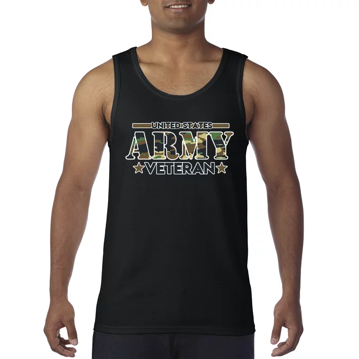 Veteran For United States Army Veteran Tank Top