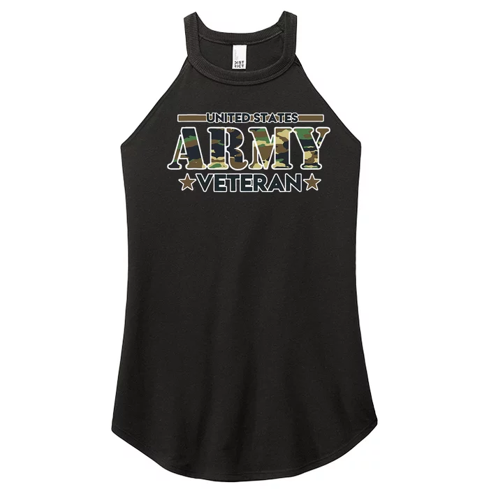 Veteran For United States Army Veteran Women’s Perfect Tri Rocker Tank