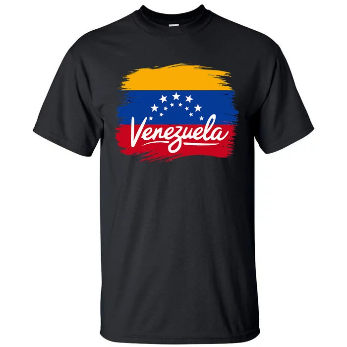 Venezuela Flag Venezuelan Tall T-Shirt