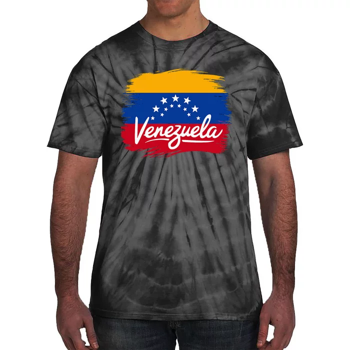 Venezuela Flag Venezuelan Tie-Dye T-Shirt