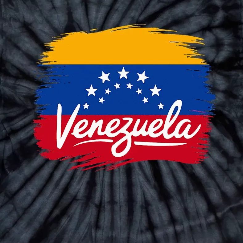 Venezuela Flag Venezuelan Tie-Dye T-Shirt