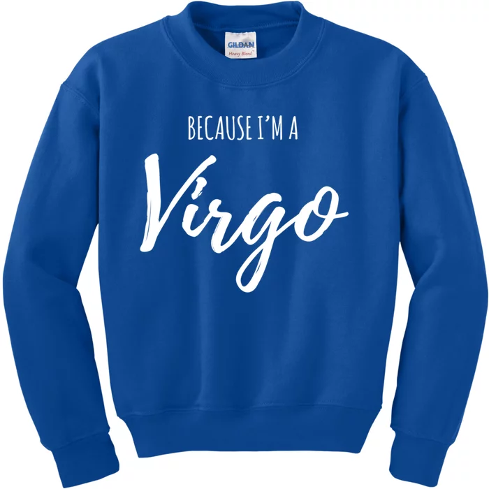 Virgo Funny Virgo Astrology Gift Funny Gift Kids Sweatshirt